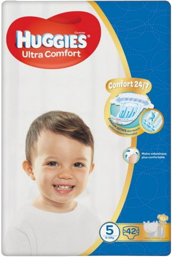 Підгузки Huggies Ultra Comfort 5 / 42 pcs