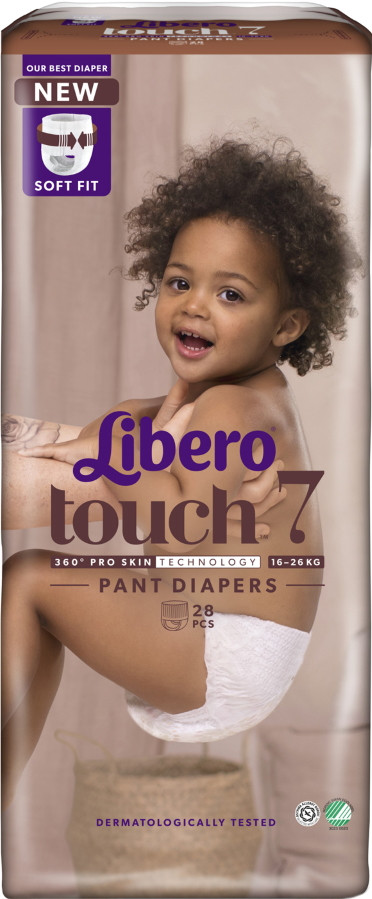 Подгузники-трусики Libero Touch Pants 7 / 28 pcs
