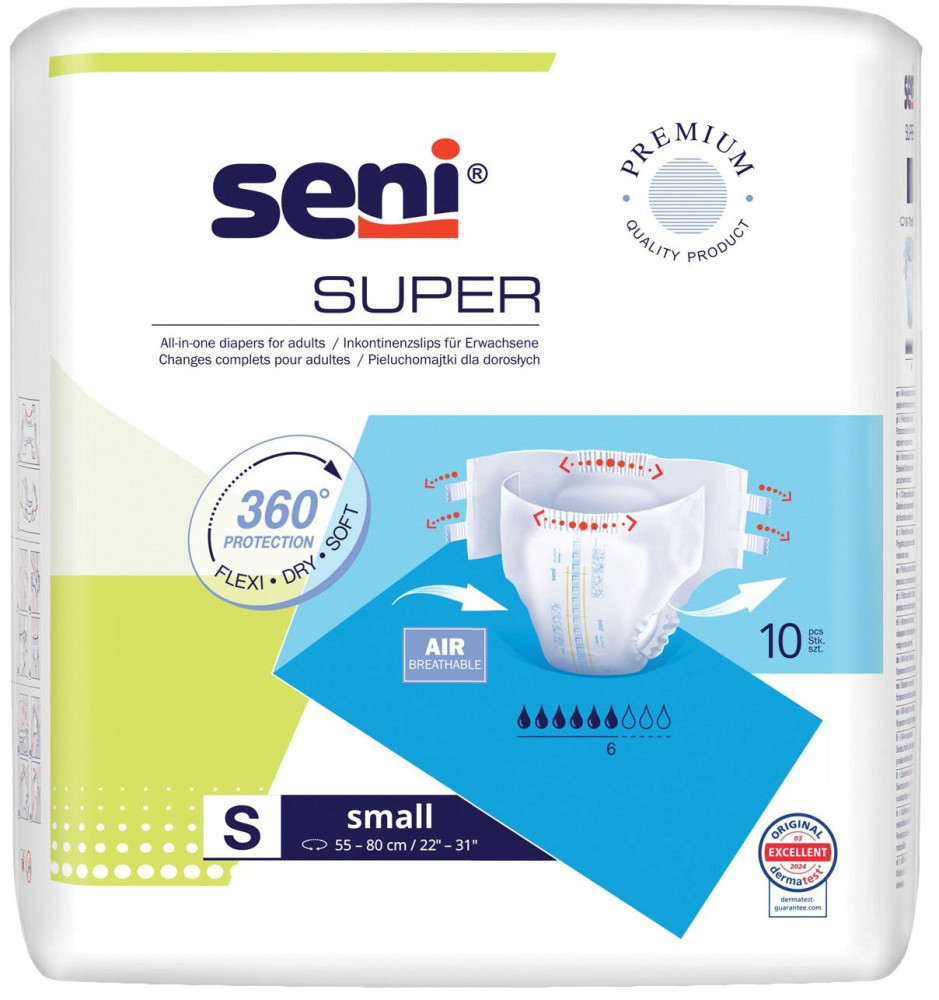 Підгузки Seni Super S / 10 pcs