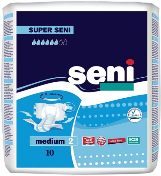 Підгузки Seni Super M / 10 pcs