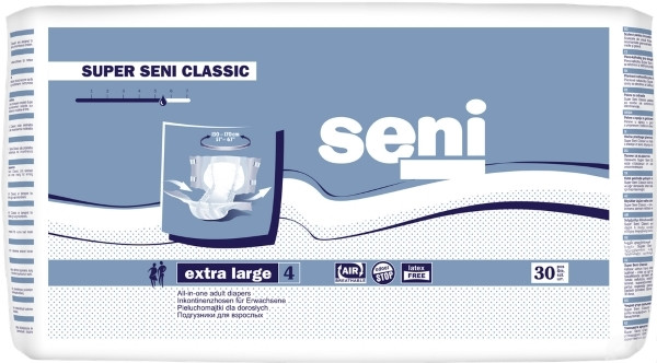 Підгузки Seni Super Classic XL / 30 pcs