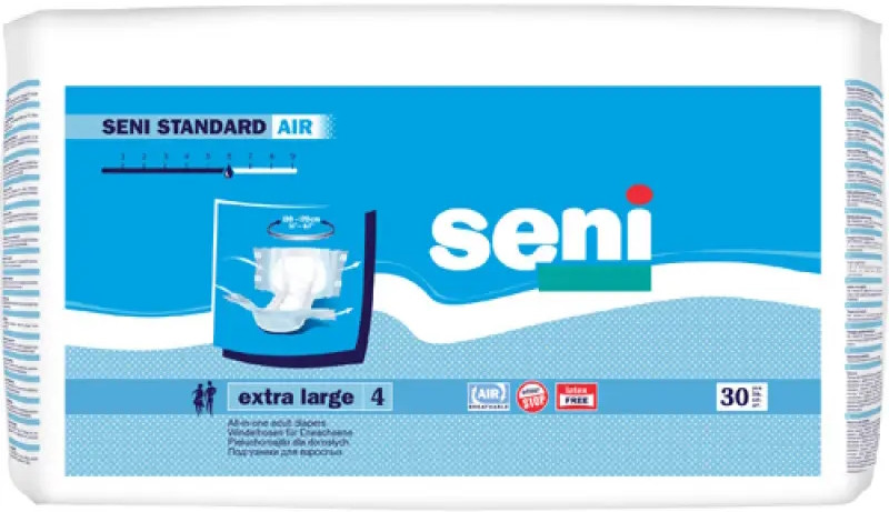 Підгузки Seni Standard Air XL / 30 pcs