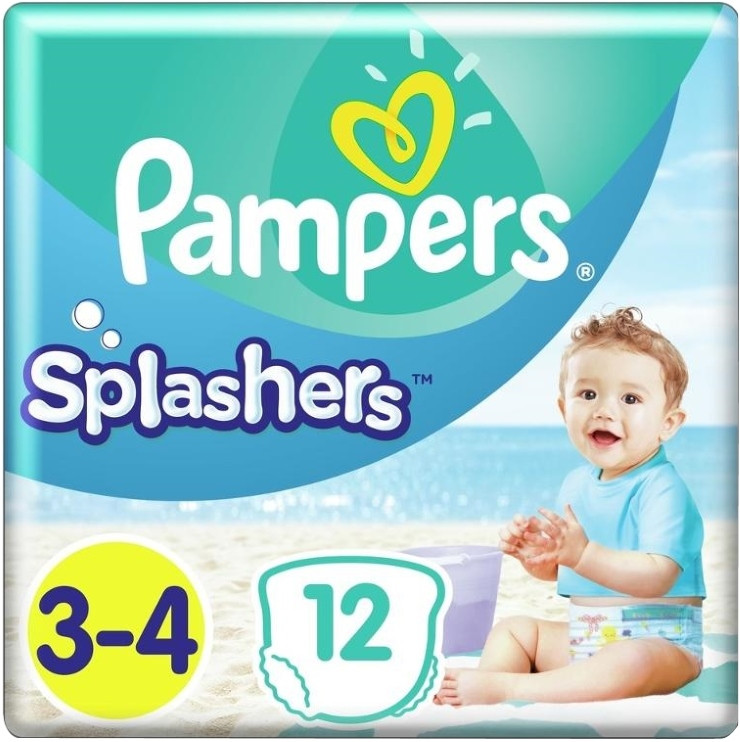 Підгузки для плавання Pampers Splashers 3-4 / 12 pcs