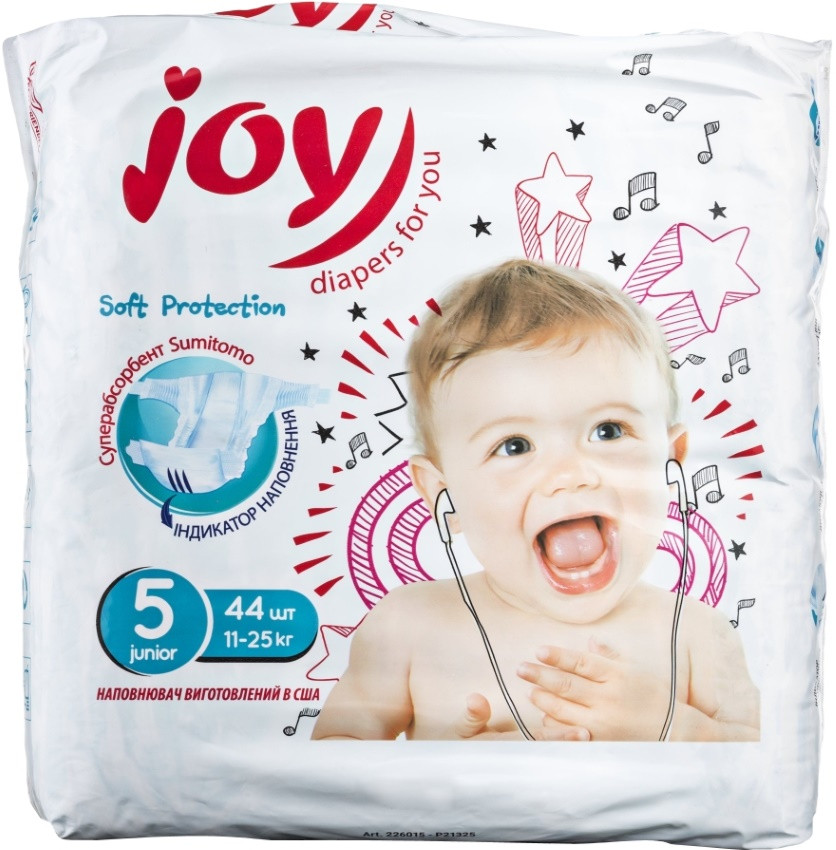 Підгузки Joy Soft Protection 5 / 44 pcs