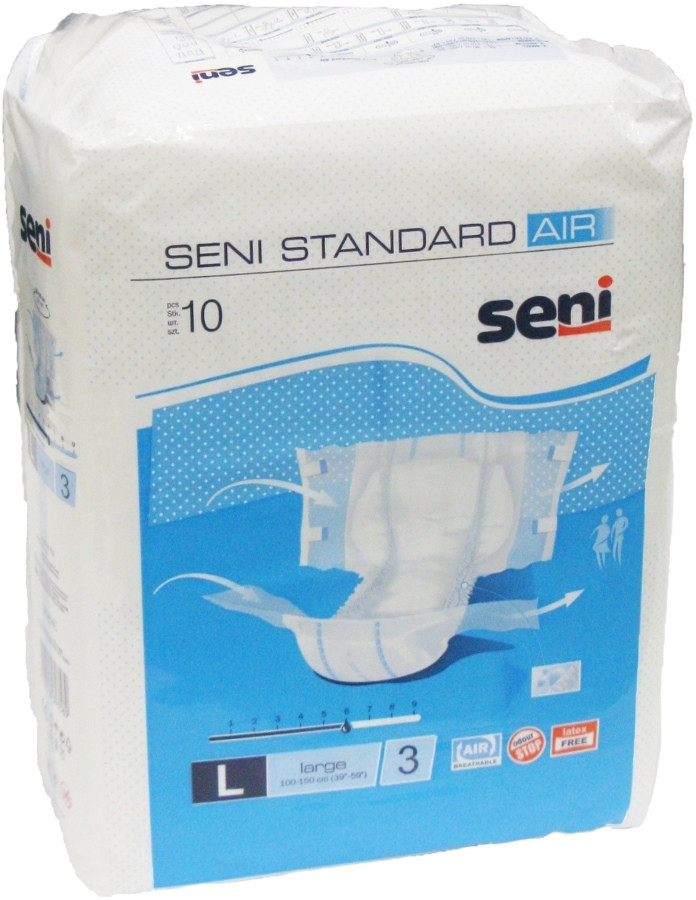 Підгузки Seni Standard Air L / 10 pcs
