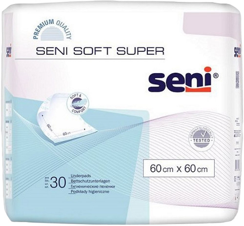 Пелюшки Seni Soft Super 60x60 / 30 pcs