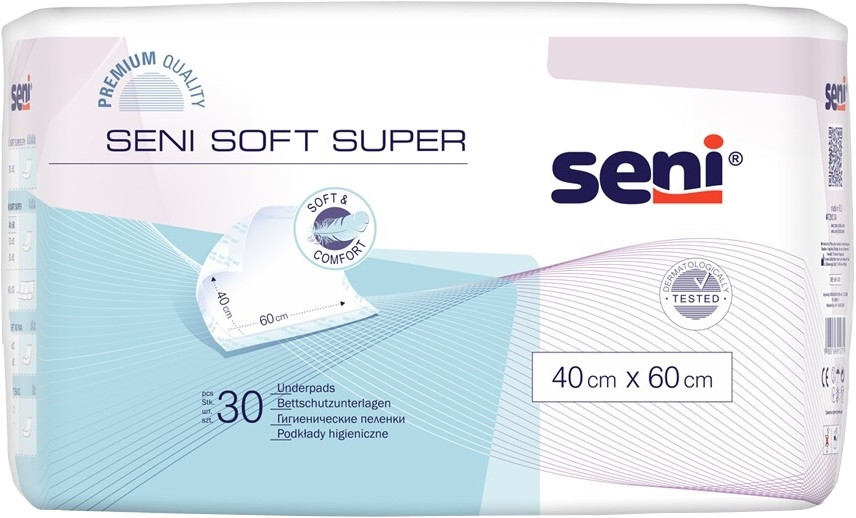 Пелюшки Seni Soft Super 40x60 / 30 pcs