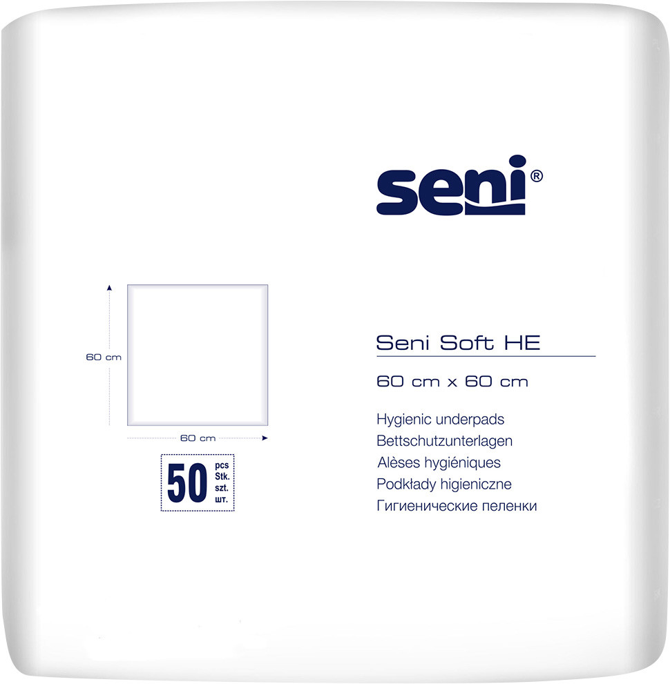 Пелюшки Seni Soft HE 60x60 / 50 pcs