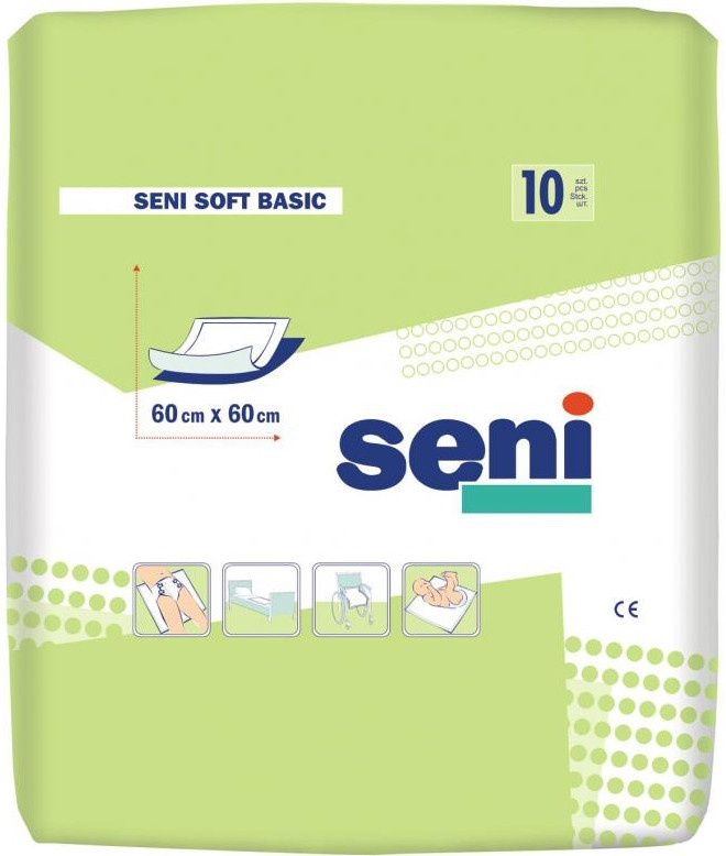 Пелюшки Seni Soft Basic 60x60 / 30 pcs