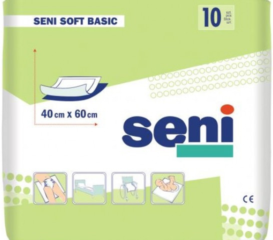 Пелюшки Seni Soft Basic 40x60 / 30 pcs