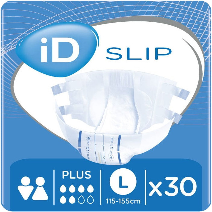 Підгузки ID Expert Slip Plus L / 30 pcs