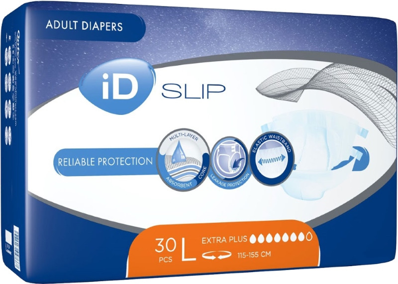 Підгузки ID Expert Slip Extra Plus L / 30 pcs