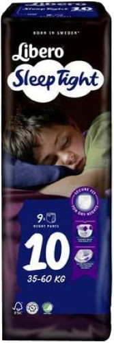 Подгузники-трусики Libero SleepTight 10 / 9 pcs