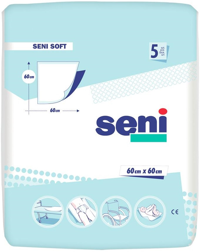 Пелюшки Seni Soft 60x60 / 5 pcs