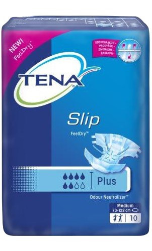 Підгузки Tena Slip Plus M / 10 pcs