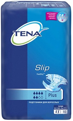 Підгузки Tena Slip Plus L / 10 pcs