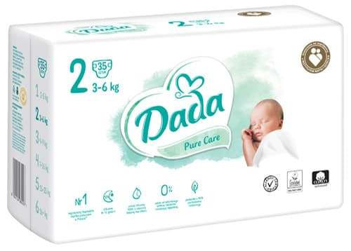 Підгузки Dada Pure Care 2 / 35 pcs