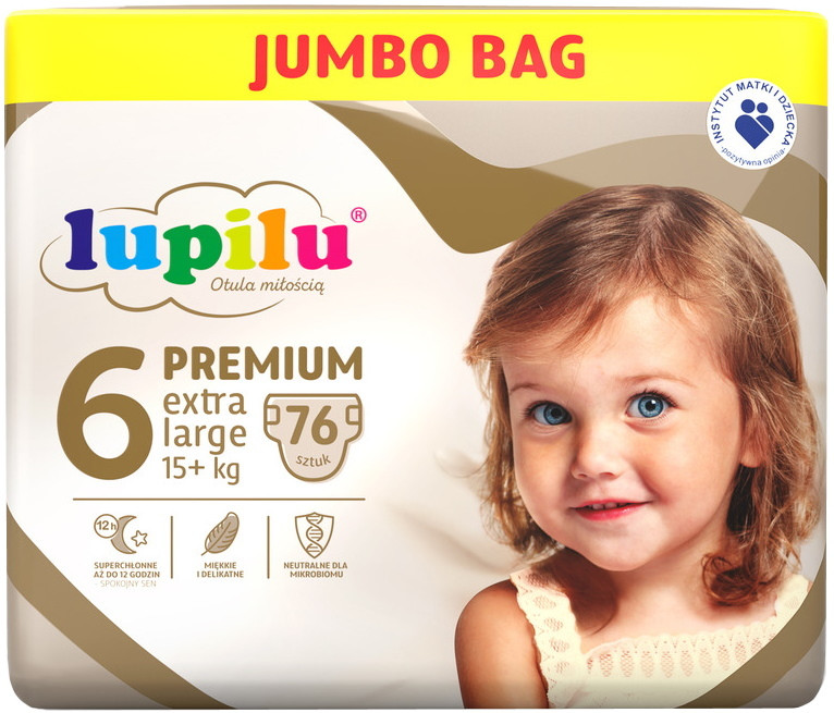 Подгузники-трусики Lupilu Premium Pants 6 / 76 pcs