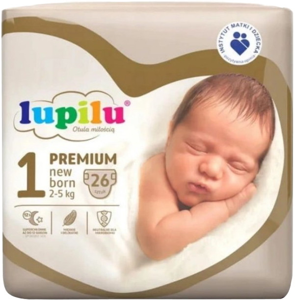 Підгузки Lupilu Premium Diapers 1 / 26 pcs
