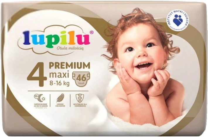 Підгузки Lupilu Premium Diapers 4 / 46 pcs