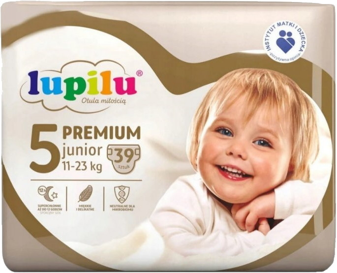 Підгузки Lupilu Premium Diapers 5 / 39 pcs
