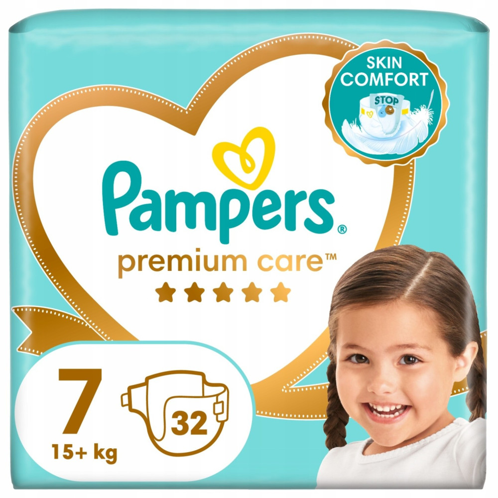 Подгузники Pampers Premium Care 7 / 32 pcs