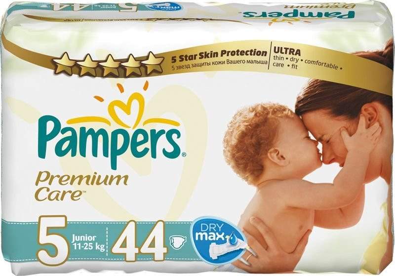 Подгузники Pampers Premium Care 5 / 44 pcs