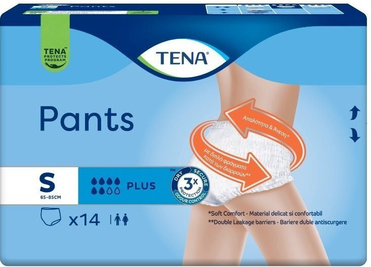 Підгузки-трусики Tena Pants Plus S / 14 pcs