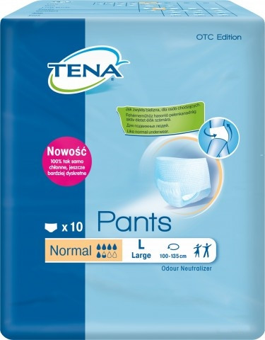Підгузки-трусики Tena Pants Normal L / 10 pcs