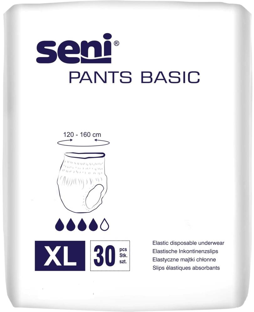 Підгузки-трусики Seni Pants Basic XL / 30 pcs