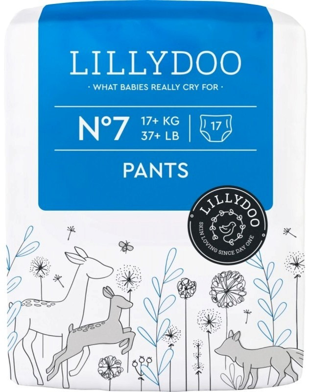 Подгузники-трусики LILLYDOO Pants 7 / 17 pcs