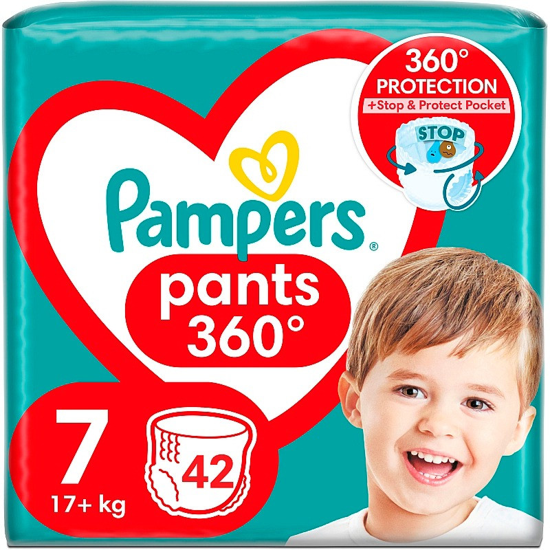 Підгузки-трусики Pampers Pants 7 / 42 pcs