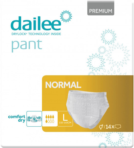Подгузники-трусики Dailee Pant Premium L / 14 pcs
