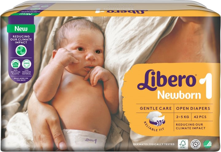 Підгузки Libero Newborn 1 / 42 pcs