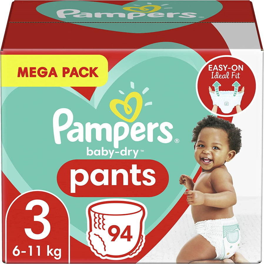 Підгузки-трусики Pampers Pants 3 / 94 pcs