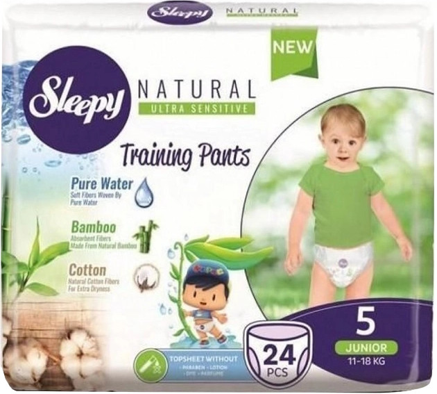 Підгузки Sleepy Natural Diapers 5 / 24 pcs
