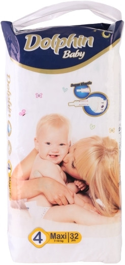 Підгузки Dolphin Maxi 4 / 32 pcs