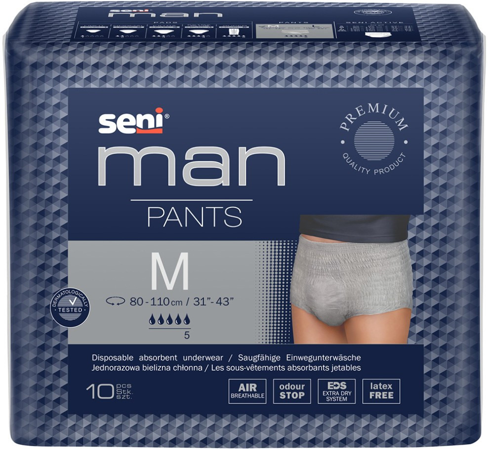 Підгузки-трусики Seni Man Pants M / 10 pcs
