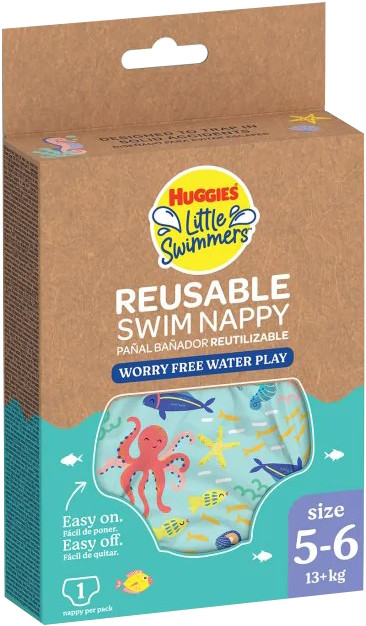 Підгузки для плавання Huggies Little Swimmers 5-6 / 1 pcs