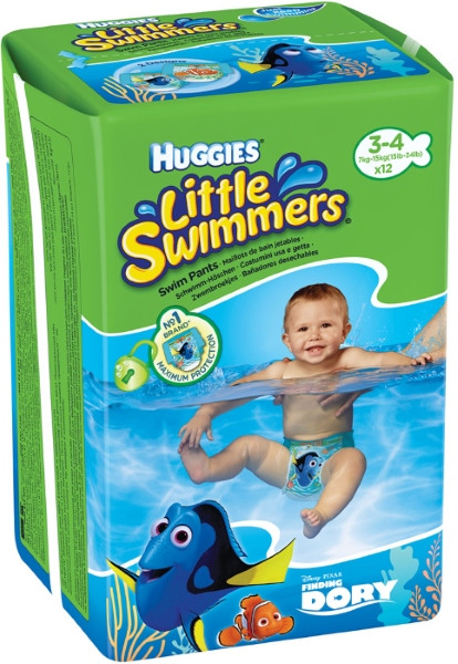 Підгузки для плавання Huggies Little Swimmers 3-4 / 12 pcs