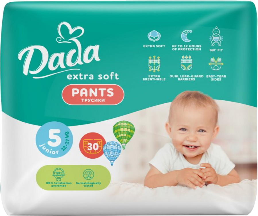 Підгузки-трусики Dada Extra Soft Pants 5 / 30 pcs