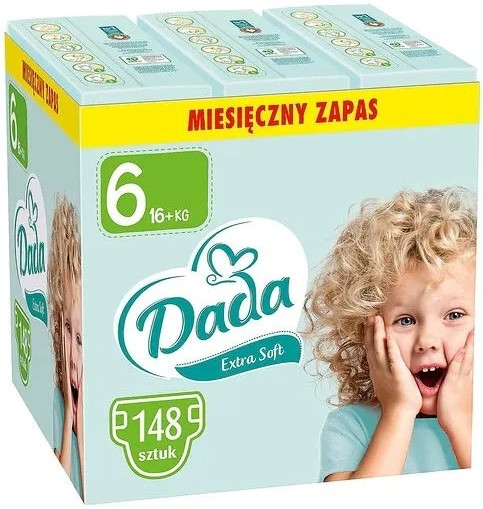 Підгузки Dada Extra Soft 6 / 148 pcs