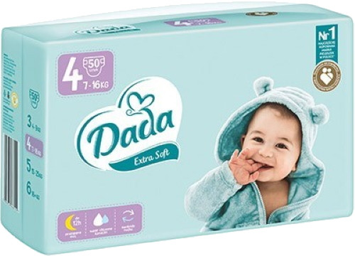 Підгузки Dada Extra Soft 4 / 50 pcs