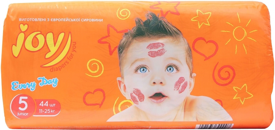 Підгузки Joy Every Day 5 / 44 pcs