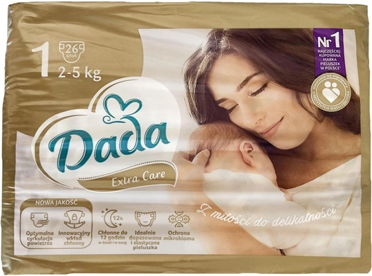 Підгузки Dada Extra Care 1 / 26 pcs