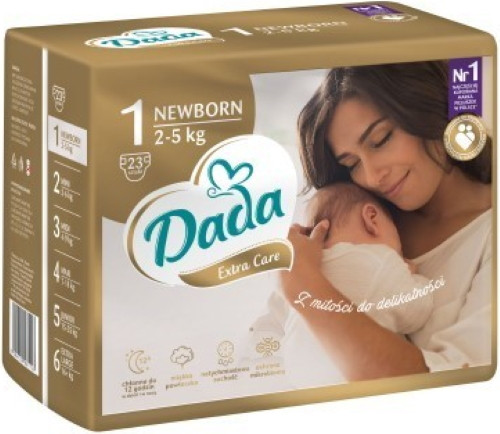 Підгузки Dada Extra Care 1 / 23 pcs