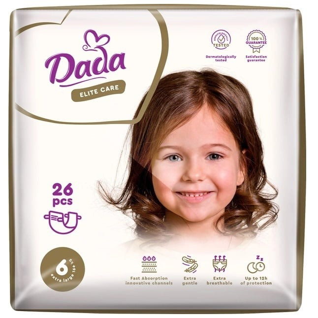Підгузки Dada Elite Care 6 / 26 pcs