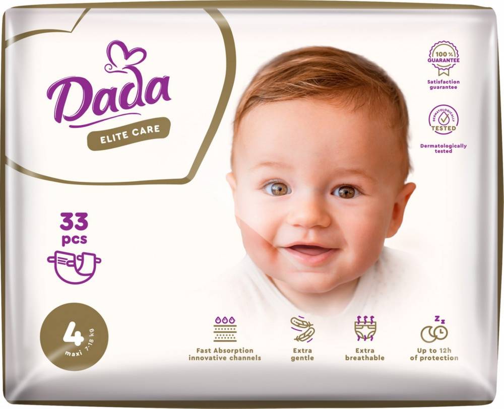 Підгузки Dada Elite Care 4 / 33 pcs