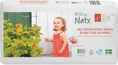 Підгузки Naty Eco 4 Plus / 42 pcs