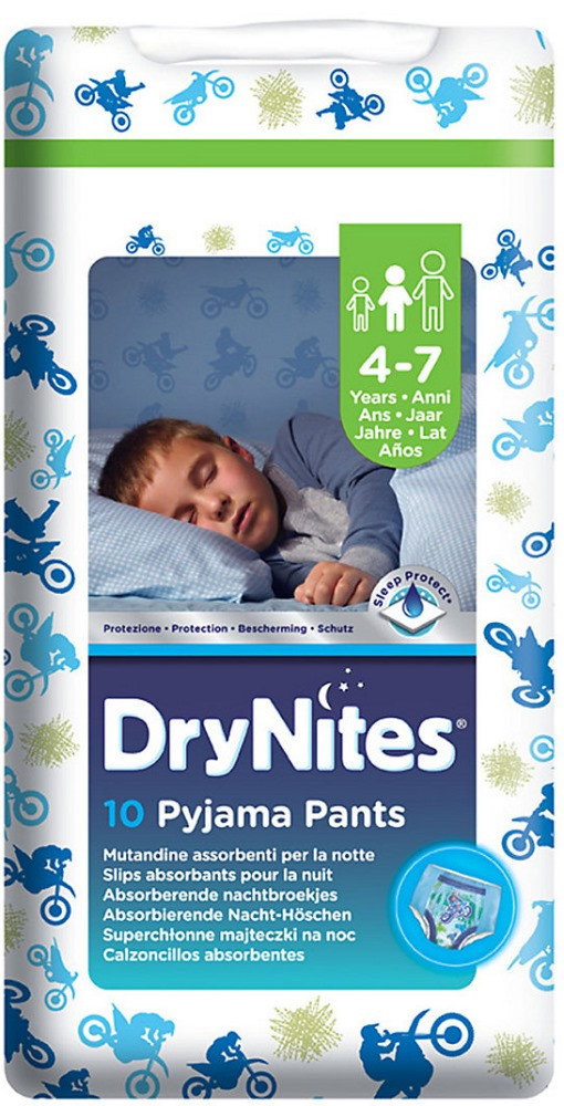Підгузки-трусики Huggies DryNites Boy 2 / 10 pcs